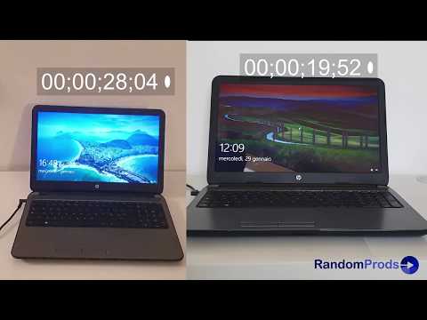 HDD vs SSD on HP 115-g065