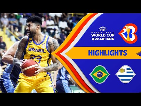 Brazil vs. Uruguay | Basketball Highlights - #FIBAWC 2023 Qualifiers