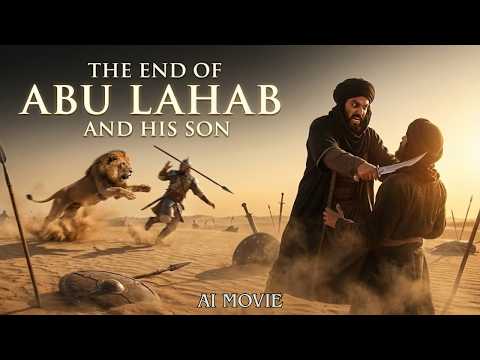 The Terrifying Deaths of Abu Lahab & His Wife  Why Allah Sent a Lion to Destroy His Son!