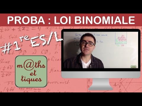 Calculate a probability on a binomial distribution - Première ES-L