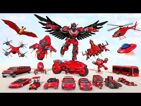 Robot Transform War Car Game 2024 || Android Gameplay