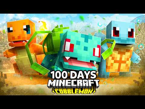 I Spent 100 Days in Cobblemons BIGGEST MODPACK VS. my Rival! (Duos Cobblemon)