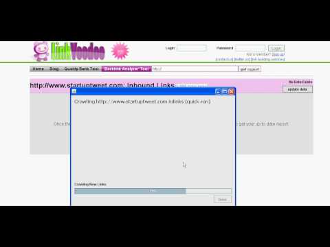 Using Link Voodoo's Backlink Anaylzer SEO Tool Tutorial