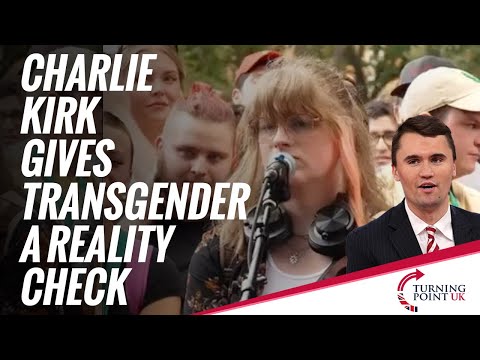 Charlie Kirk Gives Transgender A Reality Check