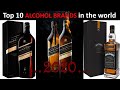 Top 10 ALCOHOL Brands in the world