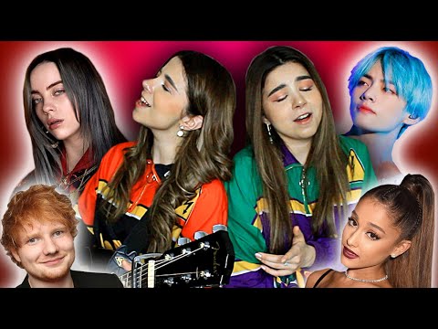 TOP SONGS IN DIFFERENT LANGUAGES (BILLIE EILISH, BTS, ED SHEERAN, ARIANA GRANDE  etc.)