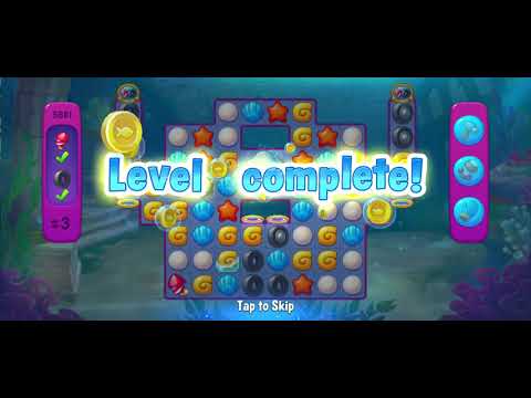 Fishdom Ads Mini Games 🤩 SUPER Hard Level 5881 🤩 Save The Fish Mobile Game #fishdom #fishdomads