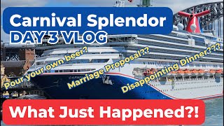 Carnival Splendor Day 3: A Rollercoaster of Surprises, Laughs, and Letdowns