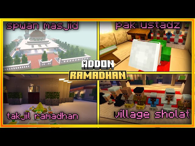 ADDON MCPE SPESIAL RAMADHAN V4 !!