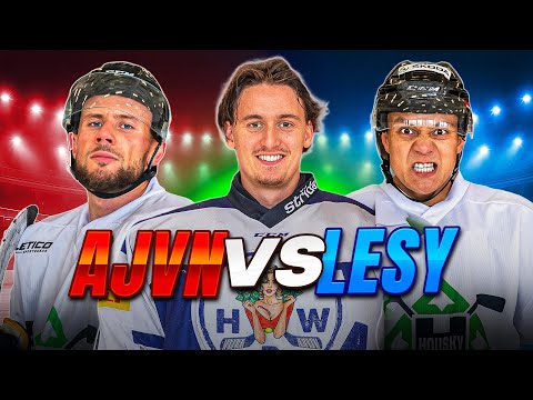 TOMÁŠ LESY vs AJVN V HOKEJI!