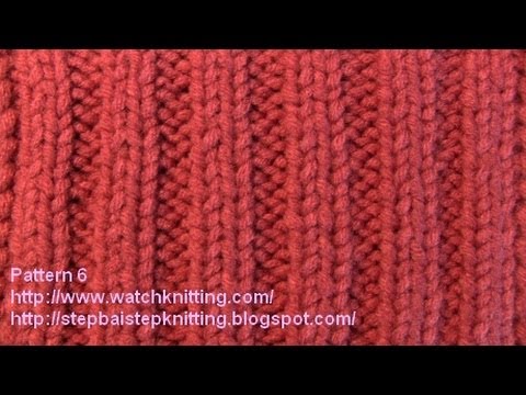 Stitch 6- Dual Rib Stitch