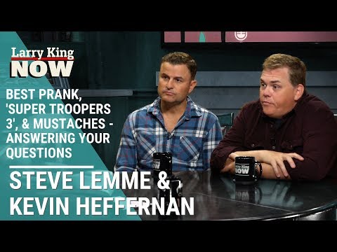 Best Prank, 'Super Troopers 3', & Mustaches -  Steve Lemme and Kevin Heffernan Answer Your Questions