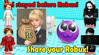 TEXT TO SPEECH ROBLOX 🍓 Only One Girl Stayed Before I Got Infinite Robux 🌻 B3LLA Story