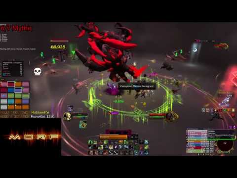 Oakcrest vs. Xavius - Emerald Nightmare Mythic