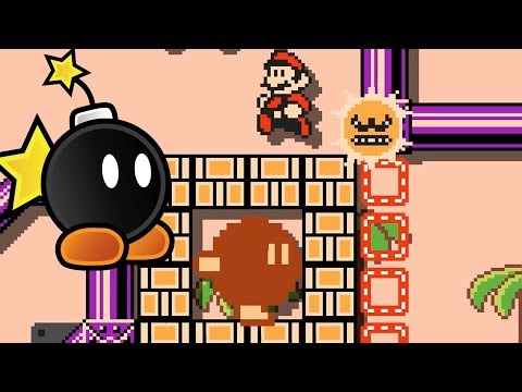 Super Mario Maker 2 🔧 Explosive Temper 🔧 VannAccess