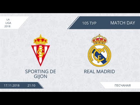 AFL18. Spain. La Liga. Day 105. Sporting de Gijon - Real Madrid
