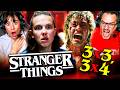 STRANGER THINGS Season 3 Episode 3 4 REACTION Netflix Millie Bobby Brown Sadie Sink