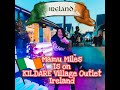 KILDARE VILLAGE OUTLET SHOPPPING IN IRELAND At NIGHT Christmas Season