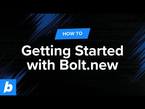 Get Started with Bolt.new