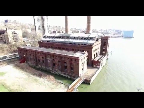 JFK Marina Abandoned Warehouse DJI Drone View