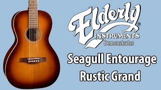 Video thumbnail for Seagull Entourage Rustic Grand Acoustic Guitar | Elderly Instruments by Elderly Instruments