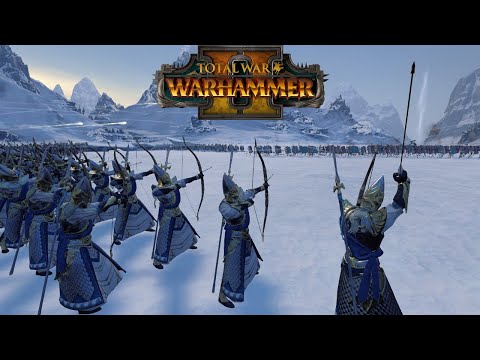 Lothern Sea Guard holds the line - 2v2 Total War Warhammer 2