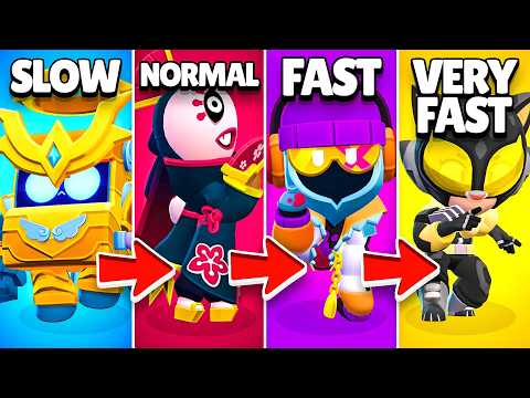 Every Rank My Brawler Moves Faster!