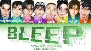 Download lagu Stray Kids BLEEP color Coded lyrics (Han-Rom-Eng) @StrayKids  mp3