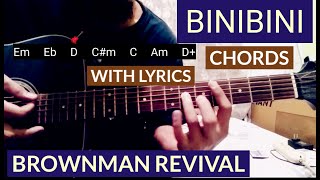 Binibini chords | Brownman Revival | Chords and Lyrics | Guitar Tutorial | Guitar Cover | Play Along