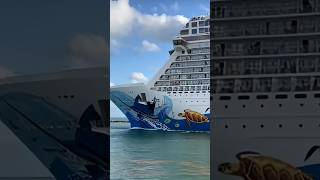 🌊🚢 Norwegian Cruise Ship | Running In Ocean
