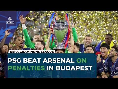 PSG beat Arsenal to win back-to-back Champions League titles after shootout