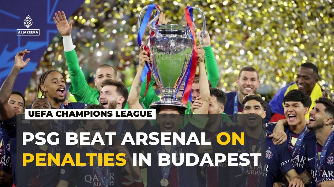 PSG beat Arsenal to win back-to-back Champions League titles after shootout