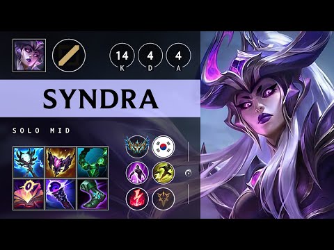 Syndra Mid vs Jayce - KR Challenger Patch 25.04