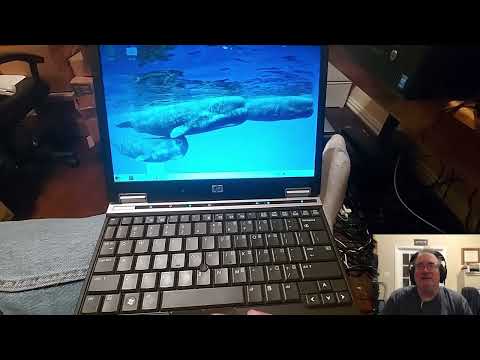 HP Elitebook 2530p, SL9600 CPU, 4GB, running Tumbleweed in 2024