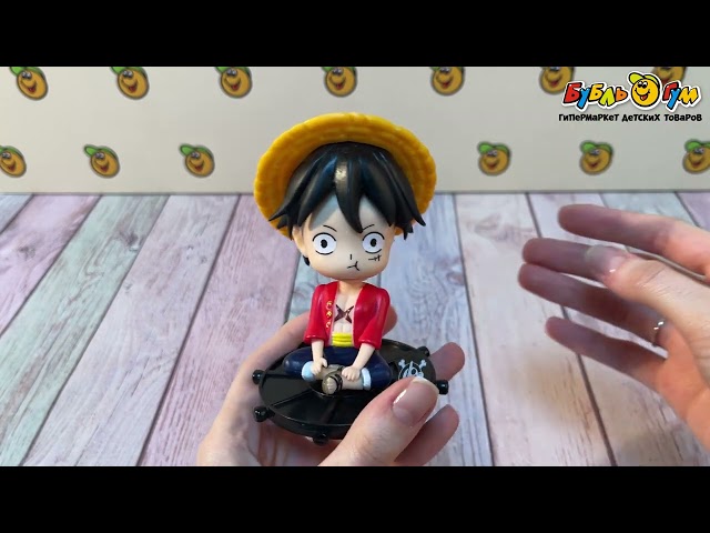 Фигурка Lanson Toys One Piece Манки Д Луффи и штурвал 10см - видео