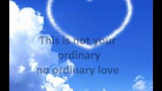 no ordinary love by jennifer love hewitt :)