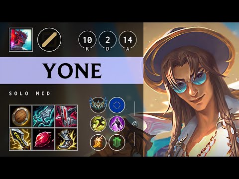 Yone Mid vs Annie - EUW Challenger Patch 25.13