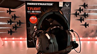 Thrustmaster T.Flight Headset U.S. Air Force Edition - Unboxing and testing