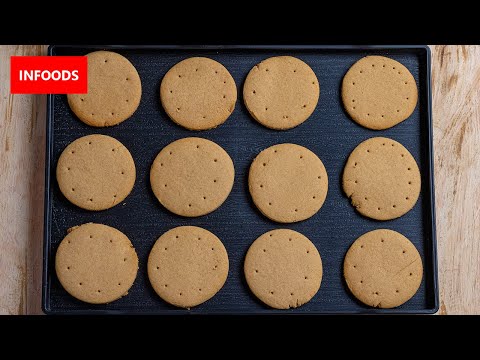Digestive Biscuits Recipe | How to Make Digestive Biscuits | Infoods