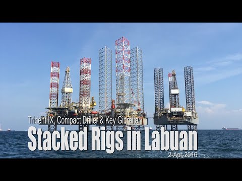 Stacked Rigs in Labuan