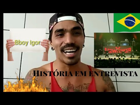 BBOY IGOR - UNITY WARRIORS CONTA SUA HISTÓRIA NO BREAKING EM ENTREVISTA {Bboy FlareboyTv}