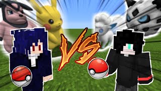 【マイクラ】かすみｖｓラギでポケモンバトル！2時間以内に集めたポケモンでチャンピオンを決める！