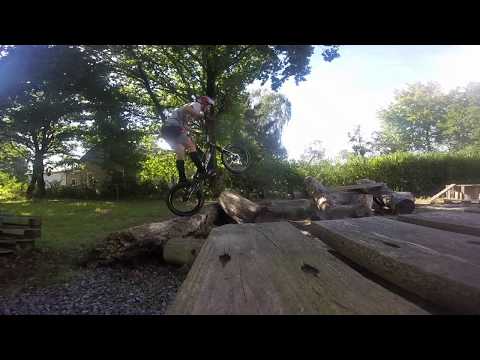 Training at home - BIKE TRIAL 2017