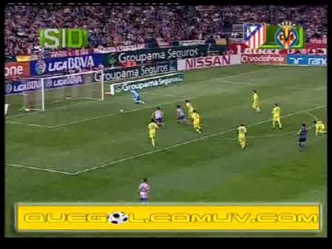 Atletico Madrid 3-2 Villareal (Liga BBVA)