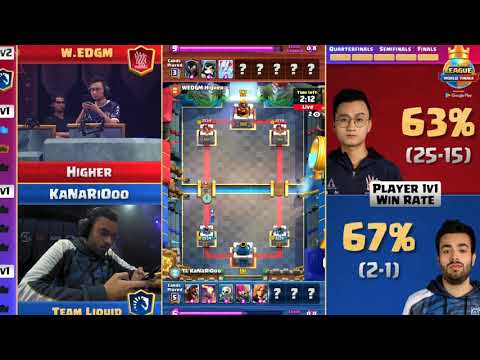 CLASH ROYALE BEST MATCH IN HISTORY! (HIGHER VS KANARIOOO, WON BY 7 POINTS!) FINALS!