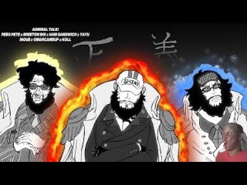 PE$O PETE x BREETON BOI x HAM SANDWICH x YAYU  ADMIRAL TALK! OFFICIAL LYRIC VIDEO ONE PIECE Reaction