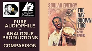 An Audiophile Classic Returns! The Ray Brown Trio Soular Energy