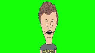 Butt-Head "that was an incredible 3 seconds of action" green screen