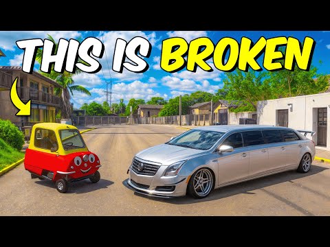 Forzas SMALLEST vs BIGGEST car