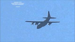 preview picture of video '[HD] Unknown A.F.B | C-130 Heading Northbound Through Hardeeville, SC © 2014.wmv'